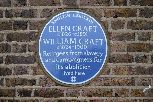 The blue plaque (Image: English Heritage)